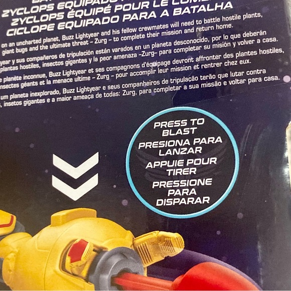 New Mattel Disney Pixar LightYear Battle Equipped Zyclops Action Figure 2021 - Picture 7 of 8